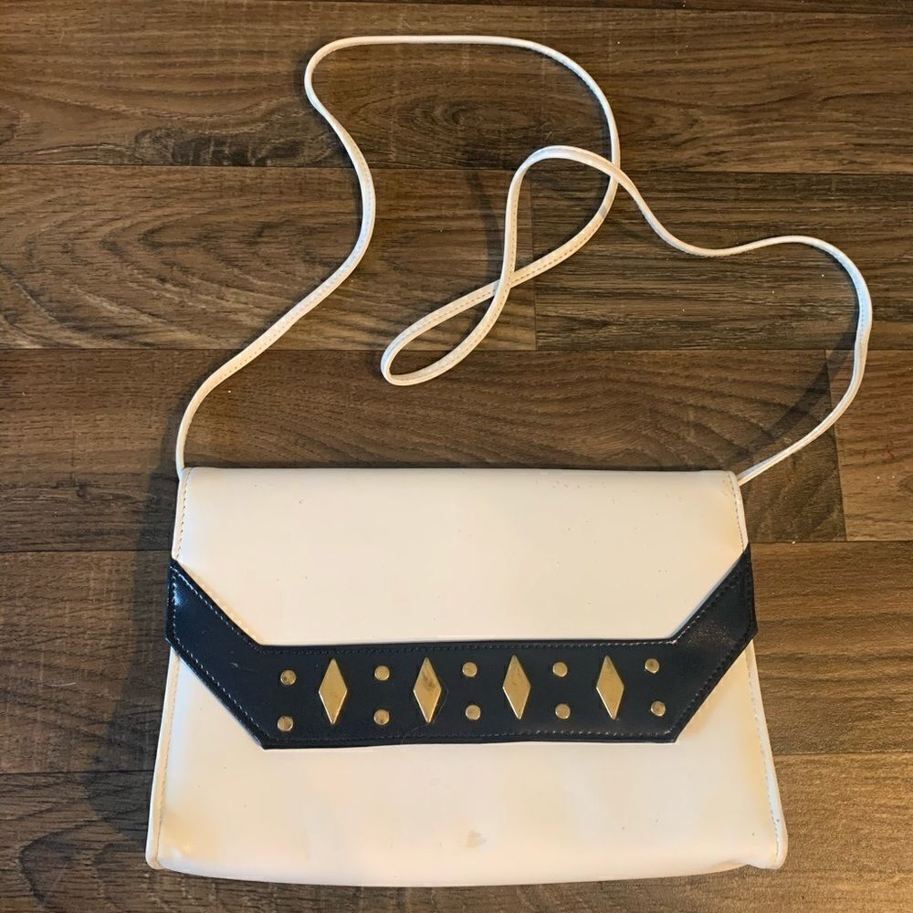White over the shoulder bag